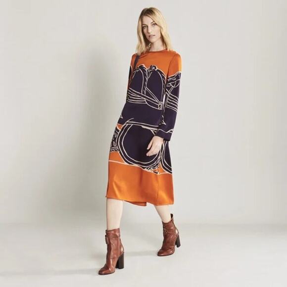 TORY BURCH Womens Size 8 Huxley Brown Leather Ankle Boots Tassel Zipper Shoes - Picture 2 of 16